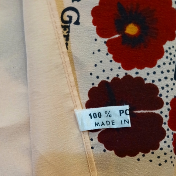 Vintage Odile St Germain Paris Made in France Scarf. - Picture 14 of 15